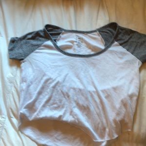 Cropped Baseball Shirt